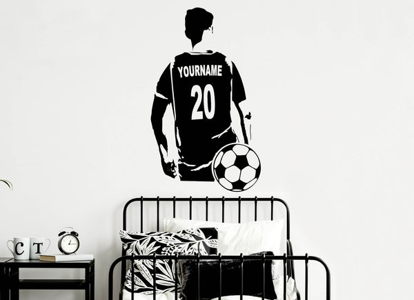 Soccer / Football Custom Name Decal
