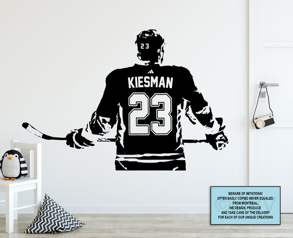Personalized Hockey Decal 🏒