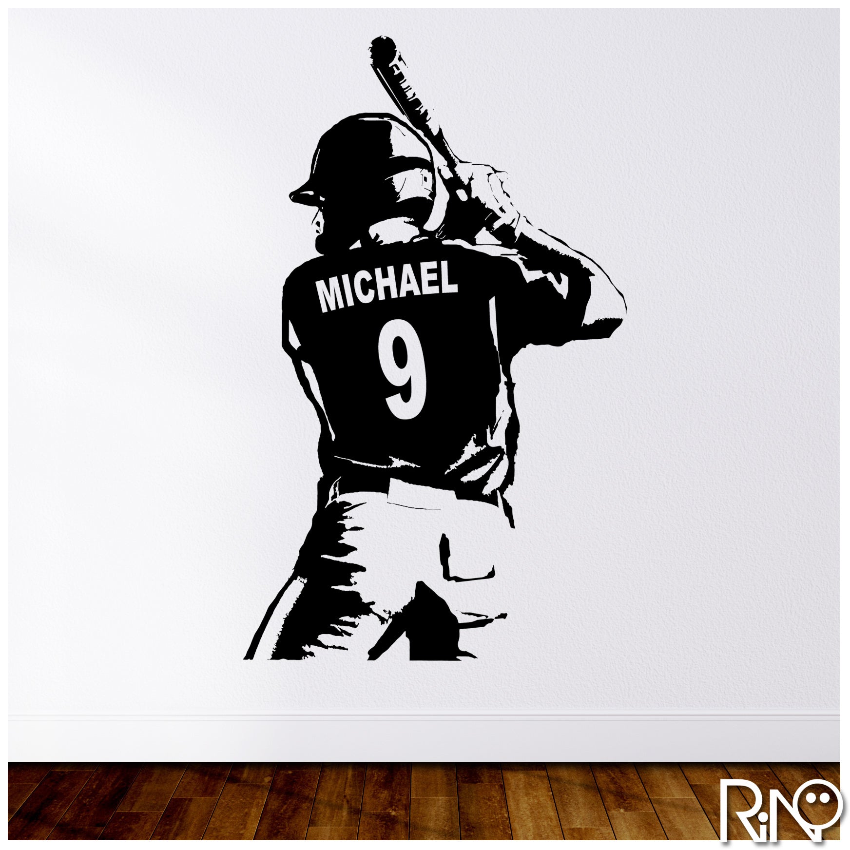 Personalized Baseball Decal