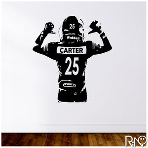🏈🏈 Custom Football Decal 🏈🏈