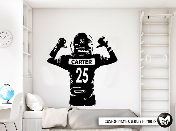 🏈🏈 Custom Football Decal 🏈🏈