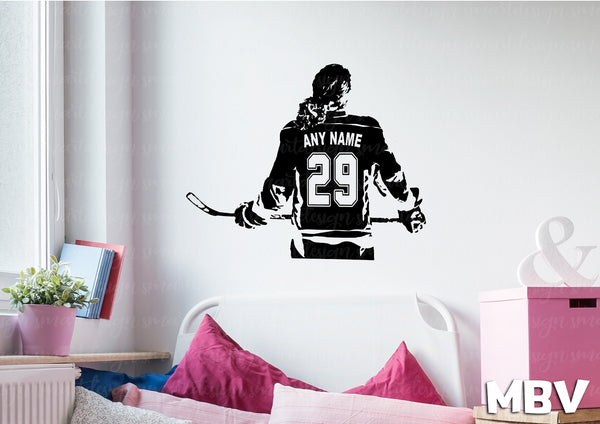 Female Hockey - Custom Decal