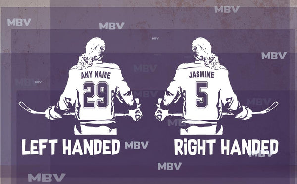 Female Hockey - Custom Decal