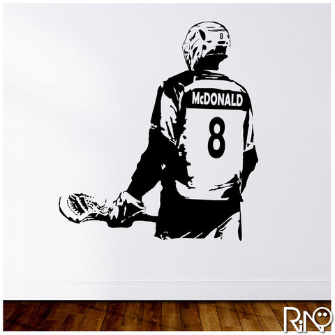 Lacrosse Wall Decal
