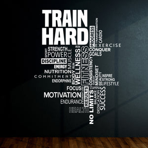 Train Hard Gym Clouds