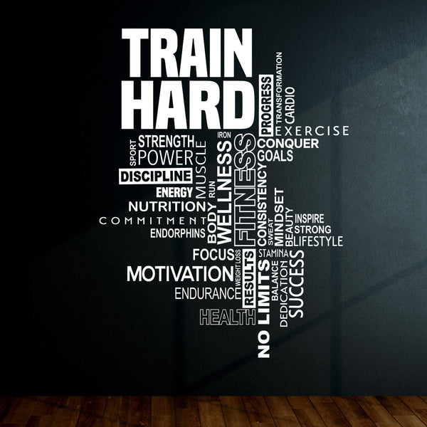 Train Hard Gym Clouds