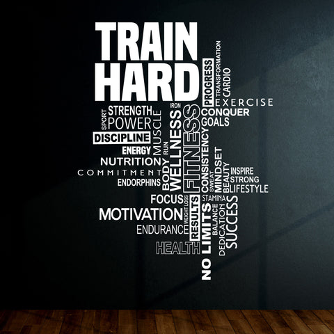 Train Hard Gym Clouds