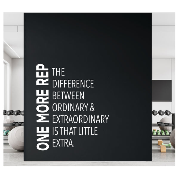 One More Rep - Extraordinary