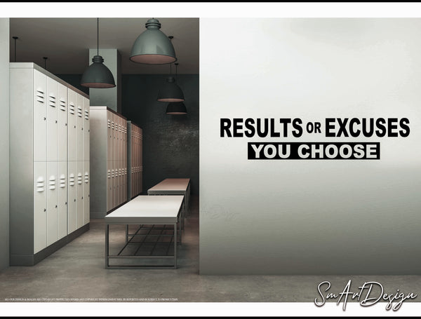 Results or Excuses - You Choose