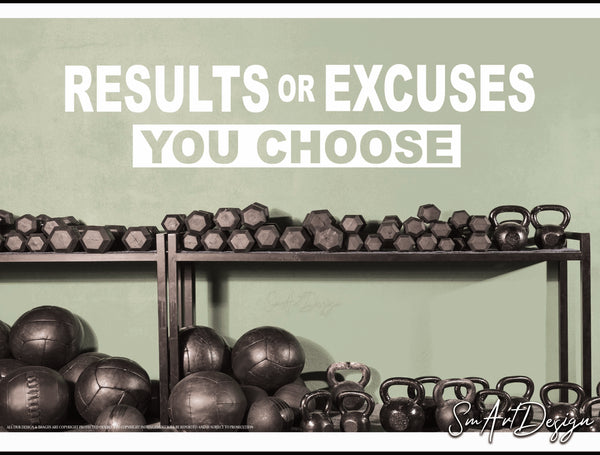 Results or Excuses - You Choose