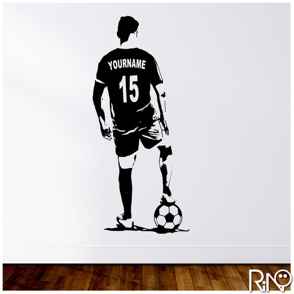 Soccer / Football Custom Name Decal