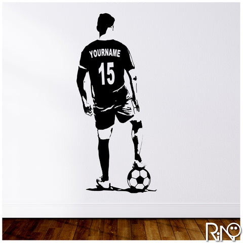 Soccer / Football Custom Name Decal