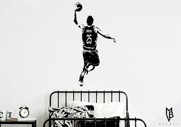 🏀 Basketball Player vinyl Decal 🏀