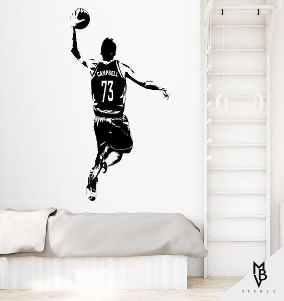🏀 Basketball Player vinyl Decal 🏀