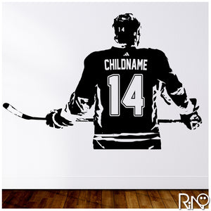 Personalized Hockey Decal 🏒