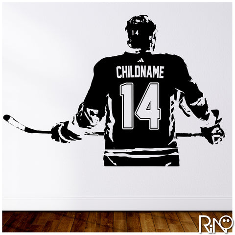 Personalized Hockey Decal 🏒