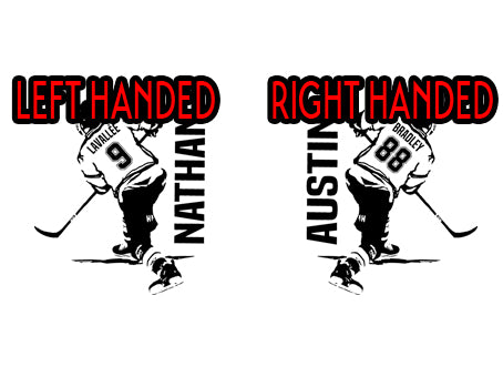 Custom Name Hockey Decal 🏒🏒🏒