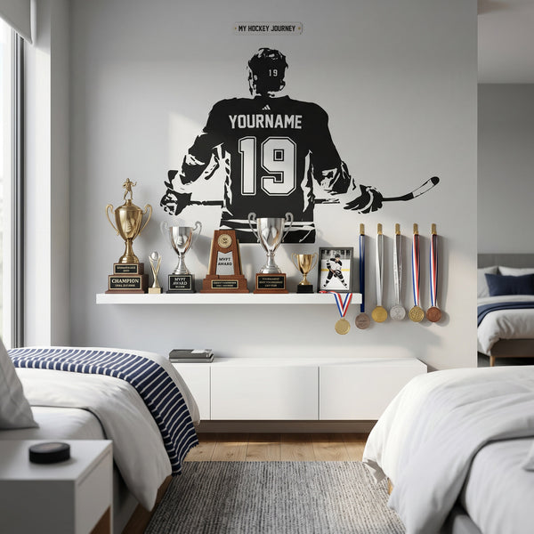 Personalized Hockey Decal 🏒