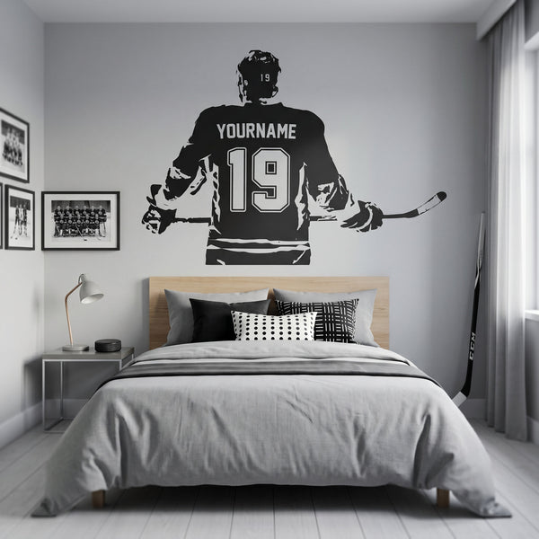 Personalized Hockey Decal 🏒