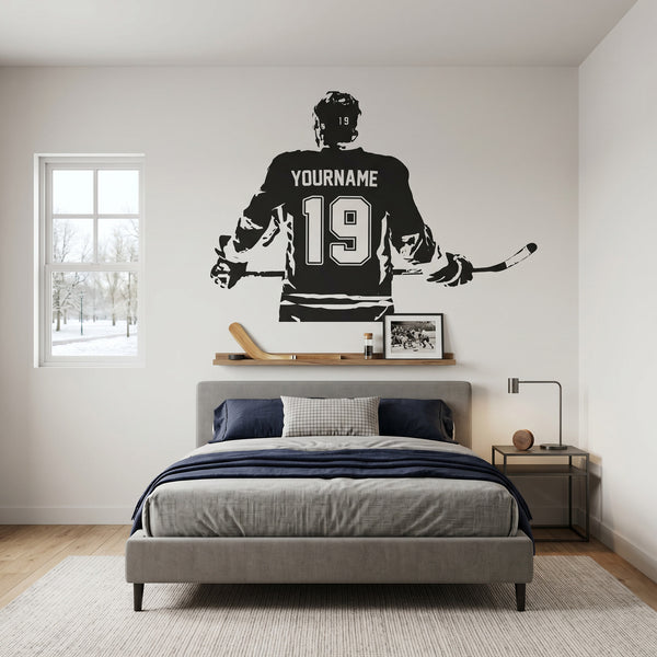 Personalized Hockey Decal 🏒
