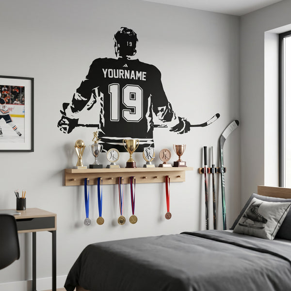 Personalized Hockey Decal 🏒
