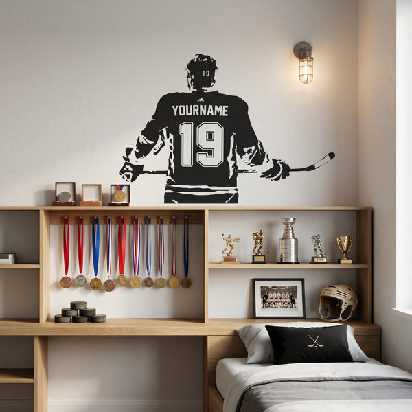 Personalized Hockey Decal 🏒