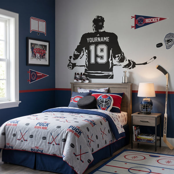 Personalized Hockey Decal 🏒