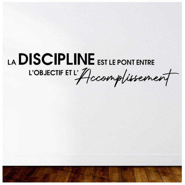 Discipline ( French Quotes)