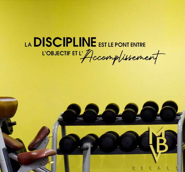 Discipline ( French Quotes)