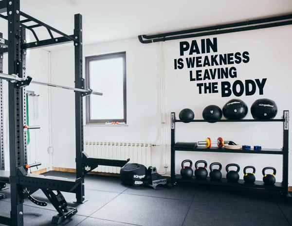 Pain is Weakness Leaving Your Body