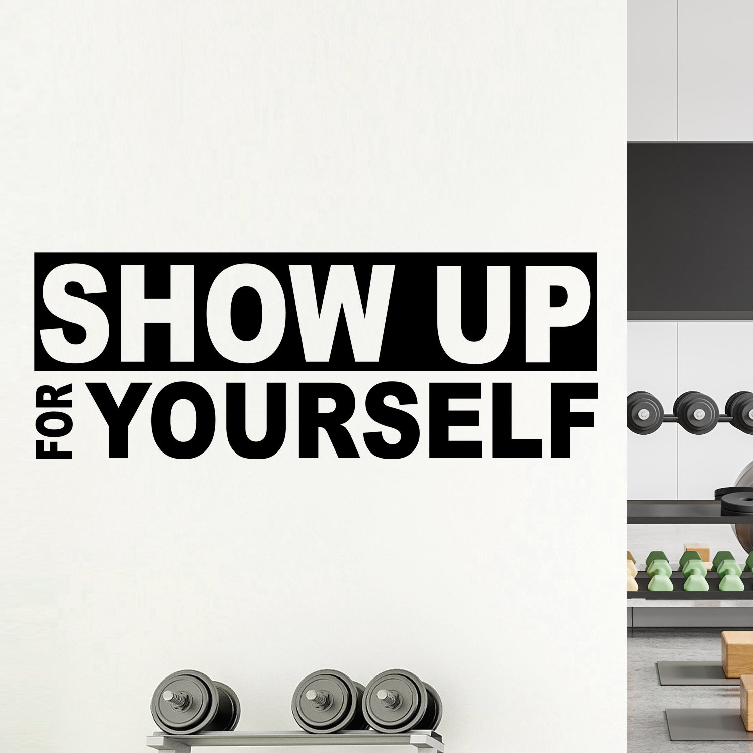 Show up for yourself