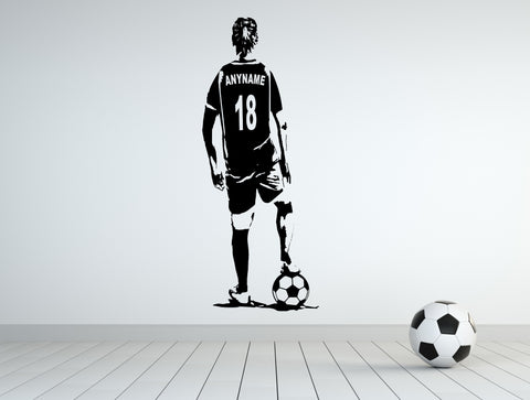 Soccer Girl Wall Art