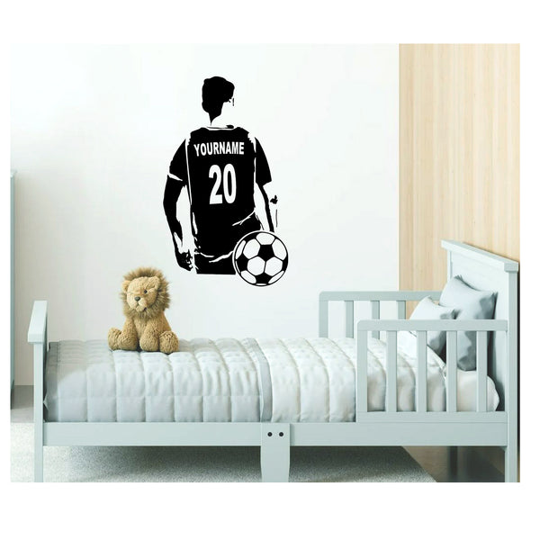Soccer / Football Custom Name Decal