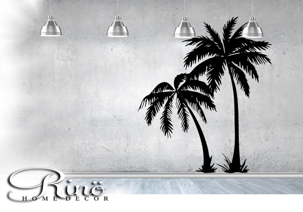 Palm Tree DECAL Wall art Palmtree vinyl Wall stickers No background large size coconut tree beach oasis south home decor living room bedroom