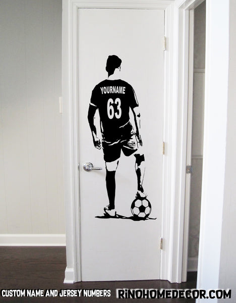 Soccer / Football Custom Name Decal
